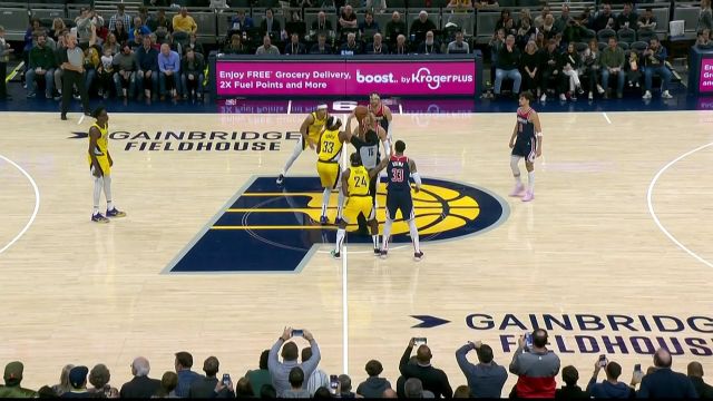 【2022年12月10日 奇才vs步行者集锦】跳球直接变助攻？特纳赢得跳球助希尔德直杀篮下