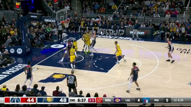 【2022年12月10日 奇才vs步行者集锦】一打一都是优势 波神连续单打为奇才续上火力