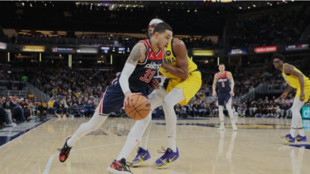 【2022年12月10日 奇才vs步行者集锦】库兹马vs步行者集锦 独中四记三分球轻取27分