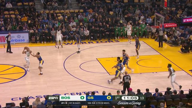 【2022年12月11日 凯尔特人vs勇士集锦】克莱找回3D属性连续防下塔图姆 再干拔跳投拿到首分