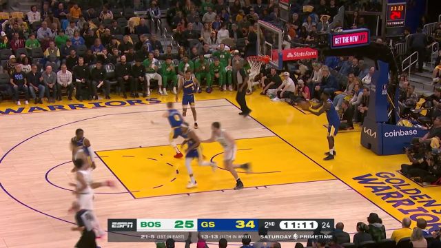 【2022年12月11日 凯尔特人vs勇士集锦】节奏突破润物细无声！布罗格登游走勇士禁区如履平地