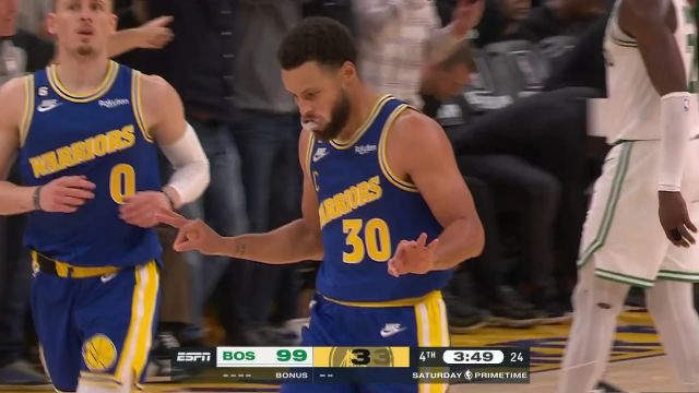 【2022年12月11日】NBA常规赛：凯尔特人vs勇士第4节英文原声回放