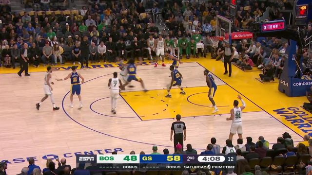 【2022年12月11日 凯尔特人vs勇士集锦】布朗vs勇士集锦 依旧稳定发力但独木难支全场空砍31分