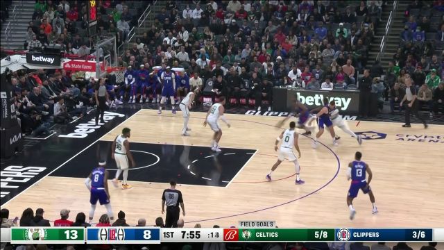 【2022年12月13日 凯尔特人vs快船集锦】一个假动作晃过俩人 小卡妙传雷吉底角三分穿云