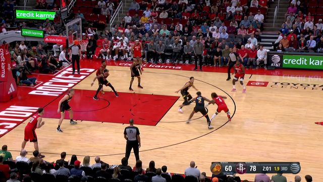 【2022年12月14日 太阳vs火箭集锦】艺高人胆大！奥科吉死亡缠绕抢断滑翔隔扣伊森