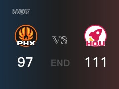 太阳vs火箭战报：布里奇斯18分J-格林26分 火箭取胜 太阳遭失利