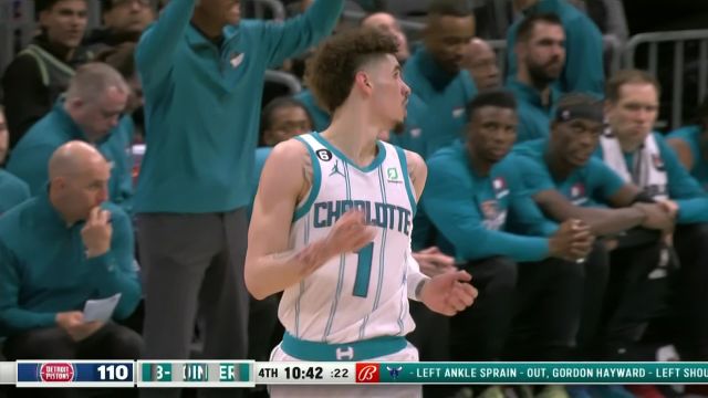 【2022年12月15日 活塞vs黄蜂集锦】徒手摊鸡蛋的手感！三球后撤步三分精准入网