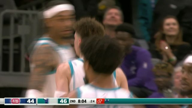 【2022年12月15日 活塞vs黄蜂集锦】找到赛场自信！三球超超超远三分果断开炮正中靶心