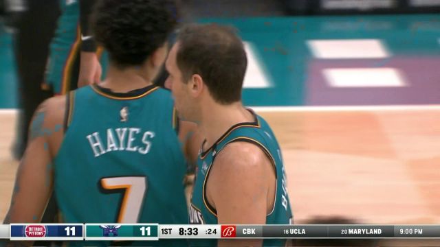 【2022年12月15日】NBA常规赛：活塞vs黄蜂第1节 中文解说回放