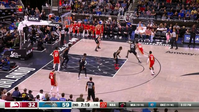 【2022年12月15日 老鹰vs魔术集锦】博格丹手腕轻点送出空配连线 奥孔古一步登天空接双臂暴扣