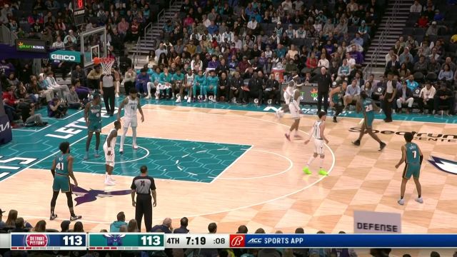 【2022年12月15日 活塞vs黄蜂集锦】一头野兽飞起来了！斯图尔特隔着两人协防送战斧劈扣