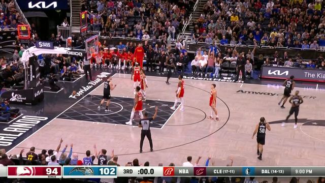 【2022年12月15日 老鹰vs魔术集锦】抽枪甩狙精准命中 罗斯弧顶三分开火命中压哨