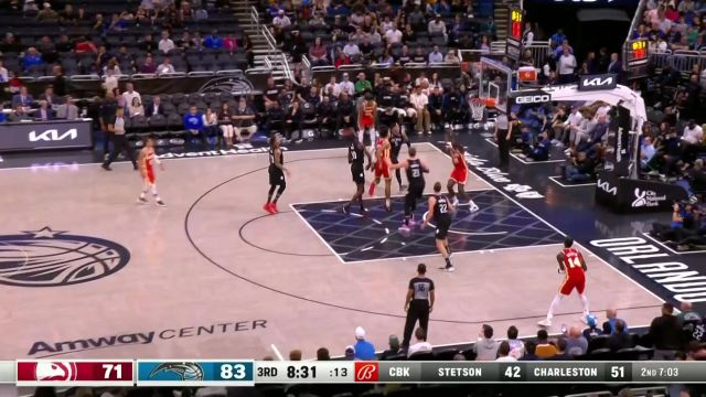 【2022年12月15日 老鹰vs魔术集锦】老鹰124-135魔术 魔术队八人上双展现惊人火力射落老鹰