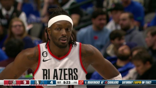 【2022年12月17日】开拓者vs独行侠第1节中文解说回放