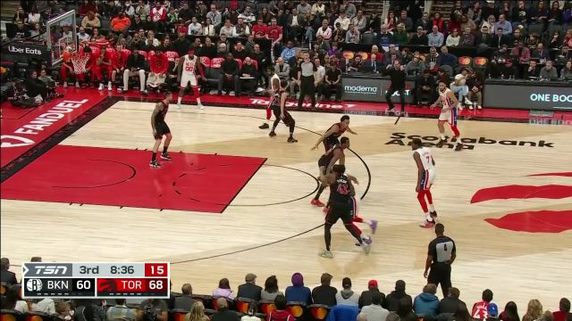 【2022年12月17日 篮网vs猛龙集锦】711组合持续输出火力 杜兰特3+1欧文三分正中靶心