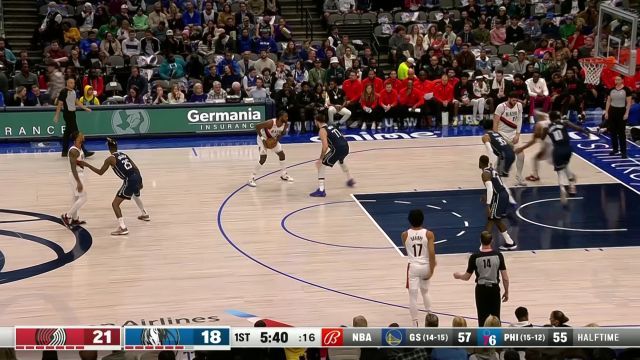 【2022年12月17日 开拓者vs独行侠集锦】带上我的小手表 利指导命中神仙3+1