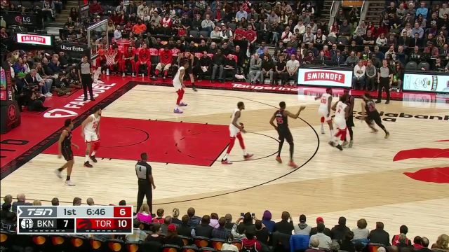 【2022年12月17日 篮网vs猛龙集锦】我范乔丹王者归来了 范弗利特中投+三分连取5分