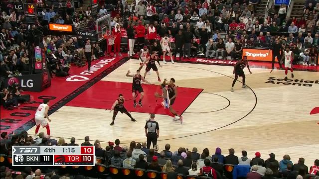 【2022年12月17日】篮网vs猛龙第4节英文原声回放