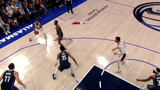 【2022年12月17日 开拓者vs独行侠集锦】太可靠了 哈特拼抢篮板打进2+1