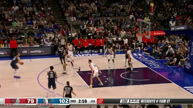 【2022年12月17日 开拓者vs独行侠集锦】锁定今日十佳球！东契奇石破天惊暴力隔扣