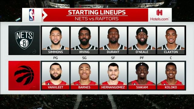 【2022年12月17日】篮网vs猛龙第1节中文解说回放