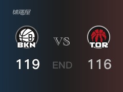 篮网vs猛龙战报：范弗利特39分欧文32分 篮网取胜 猛龙遭失利