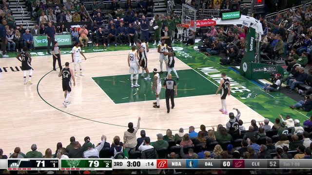 【2022年12月18日 爵士vs雄鹿集锦】碾压背打猛虎下山 洛佩兹无视对抗2+1强硬得手