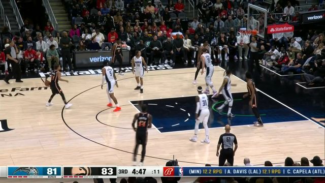 【2022年12月20日】NBA常规赛：魔术vs老鹰第3节英文原声回放