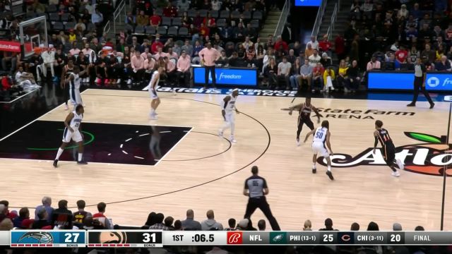 【2022年12月20日 魔术vs老鹰集锦】接球甩狙干错利落 格里芬压哨三分出手稳稳命中