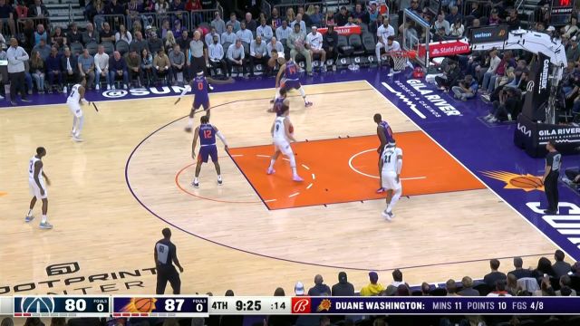 【2022年12月21日 奇才vs太阳集锦】背打转身手起刀落 库兹马无视沙梅特小抛投建功