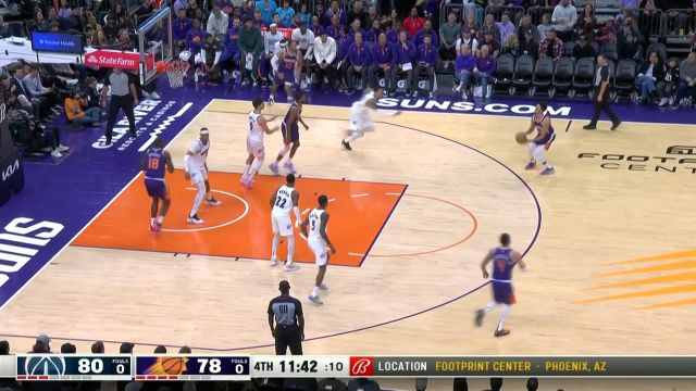 【2022年12月21日 奇才vs太阳集锦】沙梅特空位三分偏出 韦恩莱特篮下擎天架海单臂补扣