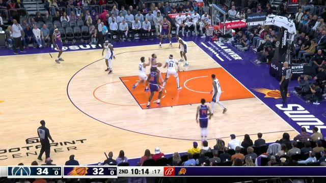 【2022年12月21日 奇才vs太阳集锦】辗转腾挪骗过防守 比永博连续转身小勾手以一敌二