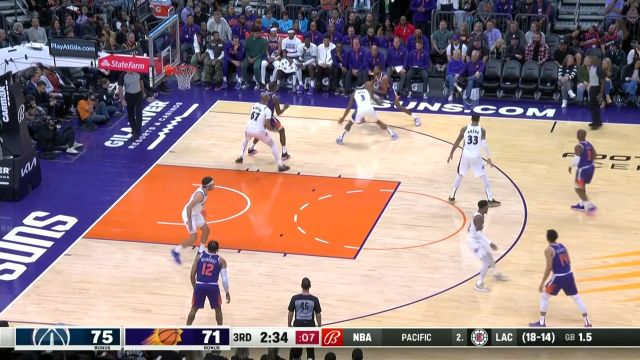 【2022年12月21日 奇才vs太阳集锦】碾压突破势不可挡 布里奇斯掀翻比尔强硬上篮