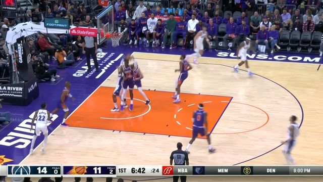 【2022年12月21日 奇才vs太阳集锦】长驱直入冲向敌阵 克雷格快攻一条龙拉杆打进