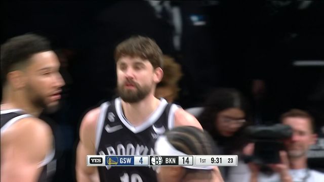 【2022年12月22日 勇士vs篮网集锦】左右开弓万箭齐发！哈里斯携手奥尼尔外线三分弹无虚发