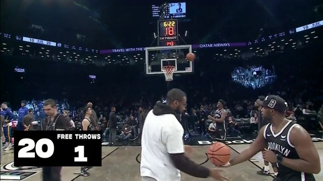 【2022年12月22日】勇士vs篮网第1节英文原声回放