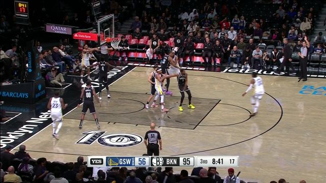 【2022年12月22日 勇士vs篮网集锦】一出手就知道有没有！普尔三分线开镜瞄准直接中靶