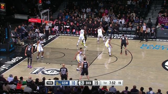 【2022年12月22日 勇士vs篮网集锦】就是准的离谱！杜兰特急停中距离手起刀落