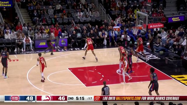 【2022年12月24日 活塞vs老鹰集锦】给年轻人上上课 卡皇大笔一挥封盖艾维