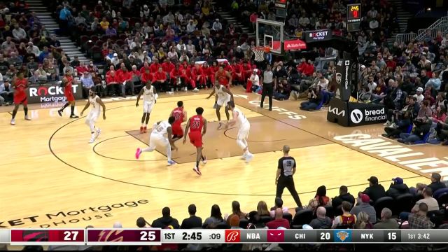 【2022年12月24日 猛龙vs骑士集锦】巴恩斯vs骑士集锦 25+10举火烧天打成2+1