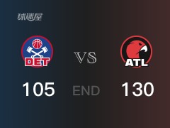 活塞vs老鹰战报：博格达诺维奇23分D-穆雷26分 老鹰取胜 活塞遭失利