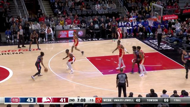 【2022年12月24日 活塞vs老鹰集锦】艾维空中对抗 顶着奥孔古霸气完成2+1