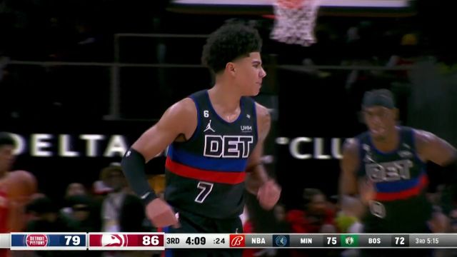 【2022年12月24日 活塞vs老鹰集锦】根本防不住 海耶斯突施冷箭急停跳投