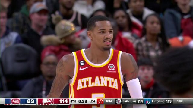 【2022年12月24日】活塞vs老鹰第4节英文原声回放