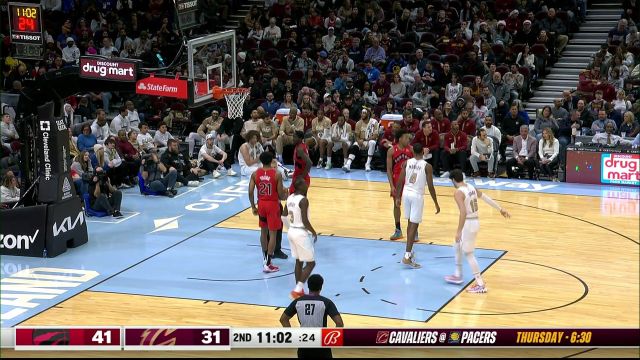 【2022年12月24日】NBA常规赛：猛龙vs骑士第2节原声解说回放