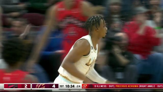 【2022年12月24日 猛龙vs骑士集锦】鹰击长空！奥科罗一骑绝尘滑翔暴扣