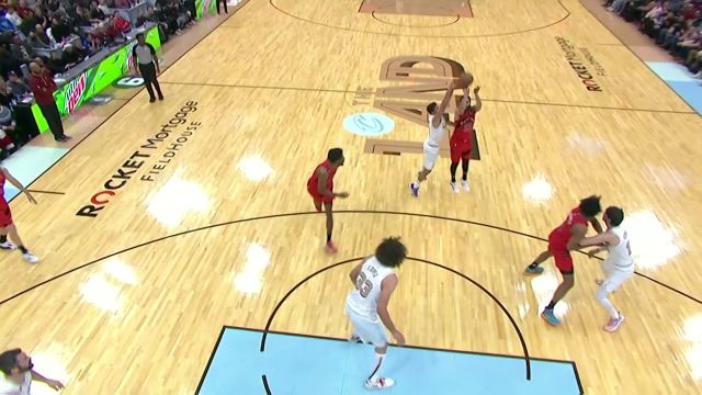 【2022年12月24日 猛龙vs骑士集锦】会挽雕弓如满月 范弗利特逆天3+1洞穿网窝