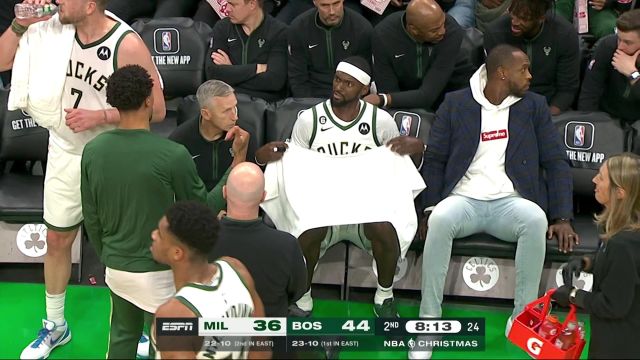 【2022年12月26日】雄鹿vs凯尔特人第2节中文解说回放