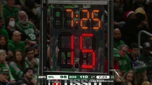 【2022年12月26日】雄鹿vs凯尔特人第4节英文原声回放