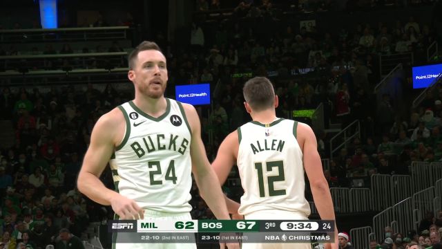 【2022年12月26日】雄鹿vs凯尔特人第3节英文原声回放